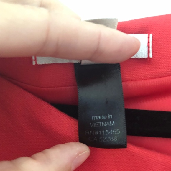 Mango Suit Dress, A-Symmetrical Neck, Sleeveless Bodycon Midi, Coral, XS - Picture 7 of 11